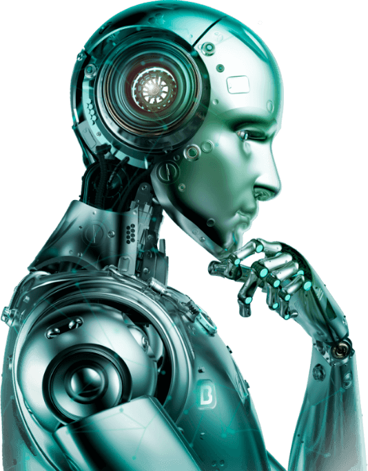 Trading Robot Illustration